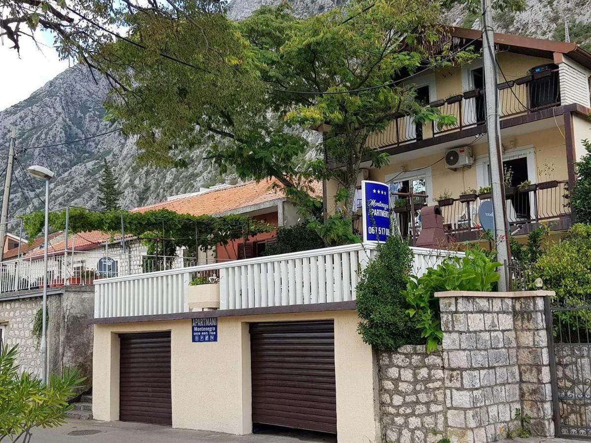 Montenegro Apartments - Private Beach 科托尔 外观 照片