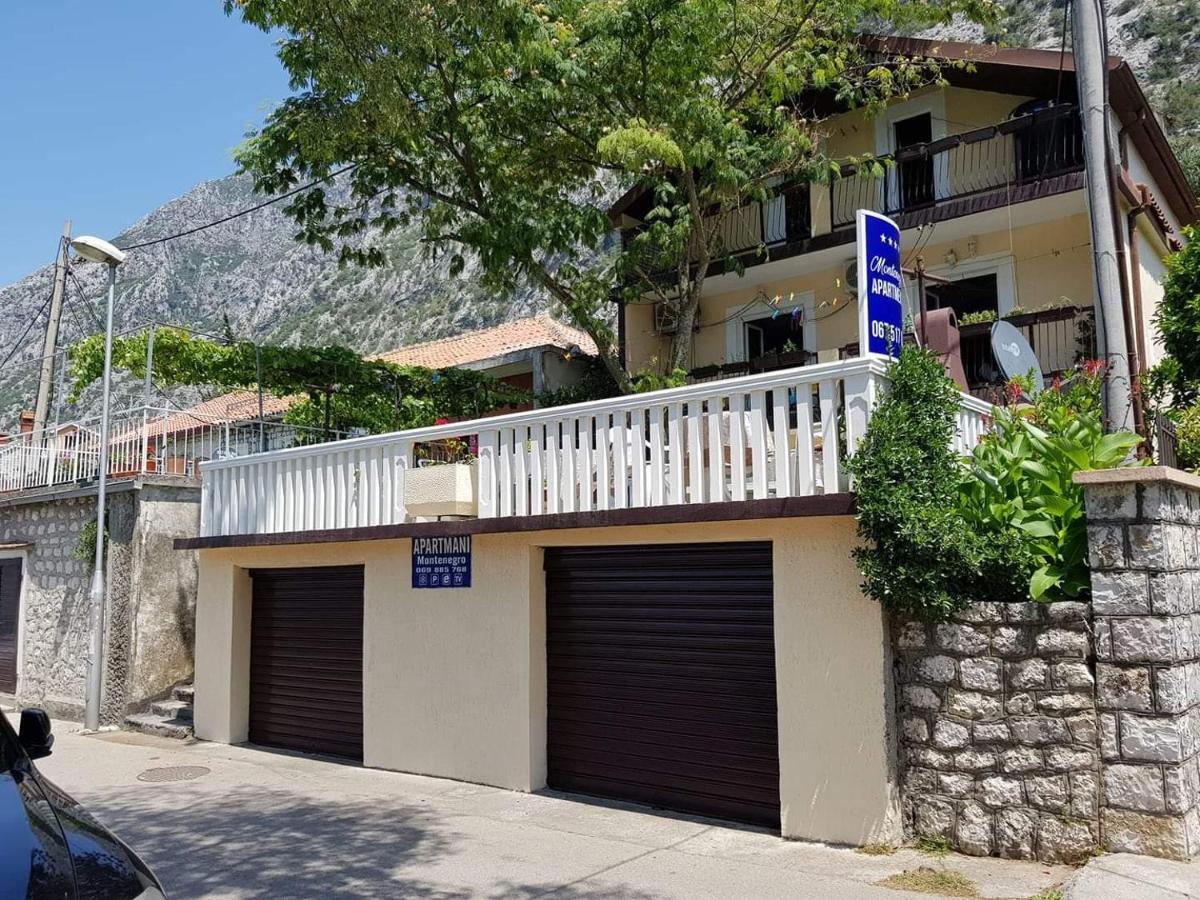 Montenegro Apartments - Private Beach 科托尔 外观 照片